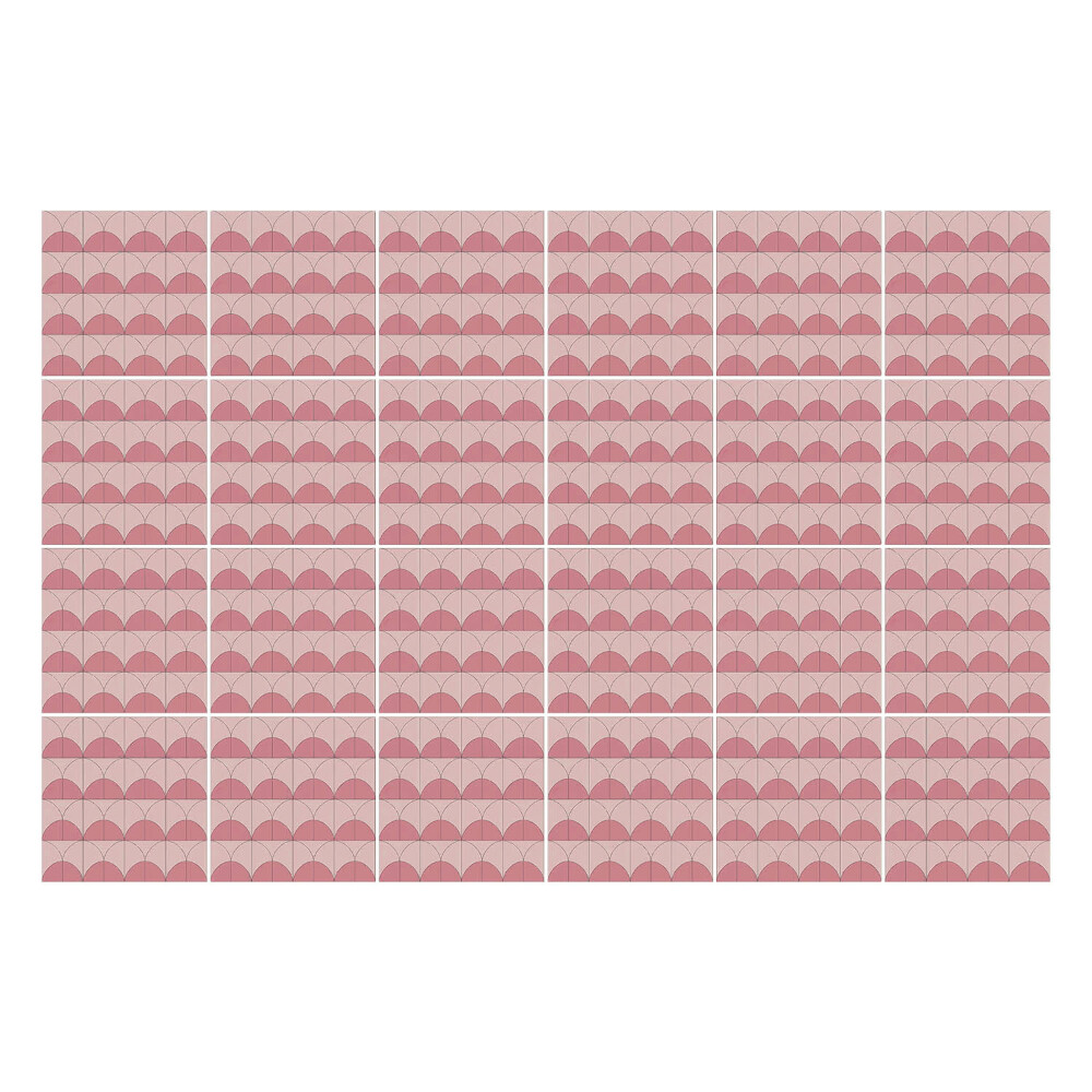 Csempe dekor matrica Minimalista ívek