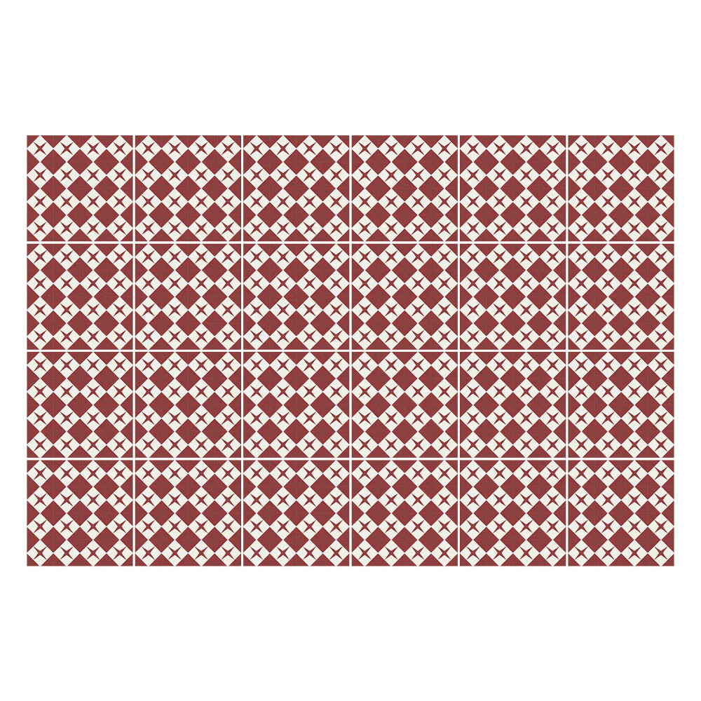 Konyha csempe matrica Geometriai alakzatok rácsban