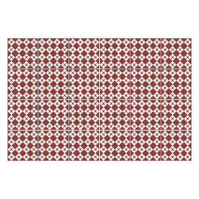 Konyha csempe matrica Geometriai alakzatok rácsban