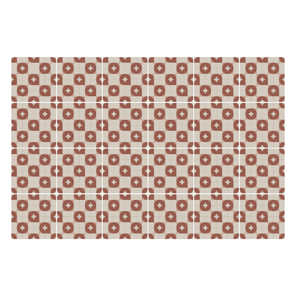 Csempe dekor matrica Geometria alakzatokkal