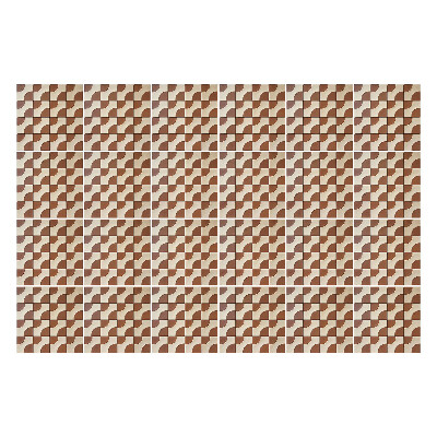 Konyha csempe matrica Geometriai elrendezésű hullámok