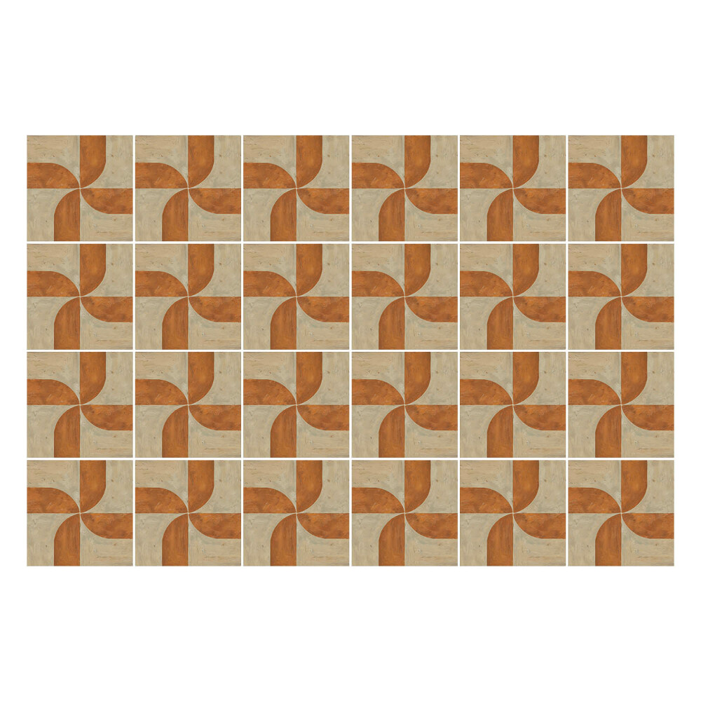 Csempe dekor matrica Ívekkel ellátott geometria