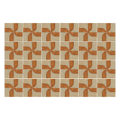 Csempe dekor matrica Ívekkel ellátott geometria