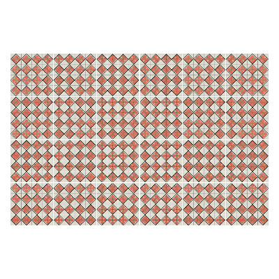 Fali csempe matrica Térbeli rombuszok és négyzetek