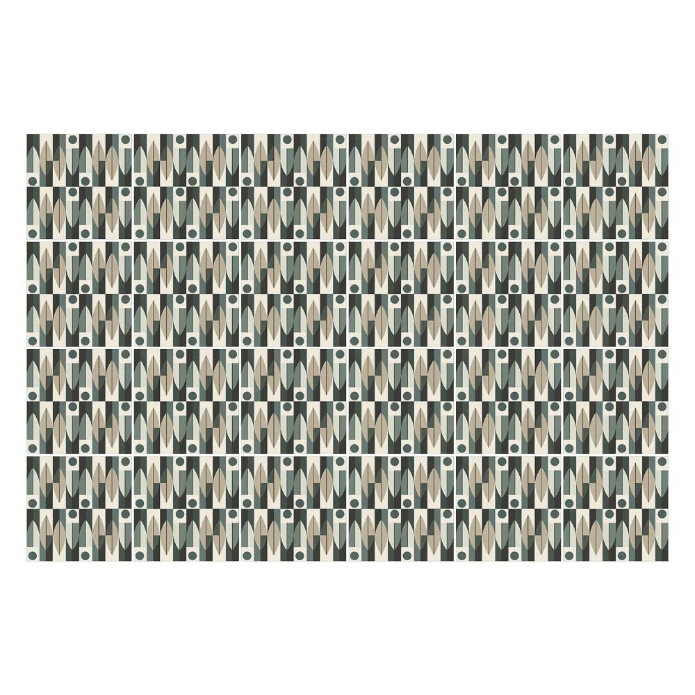 Fali csempe matrica Absztrakt geometriai alakzatok