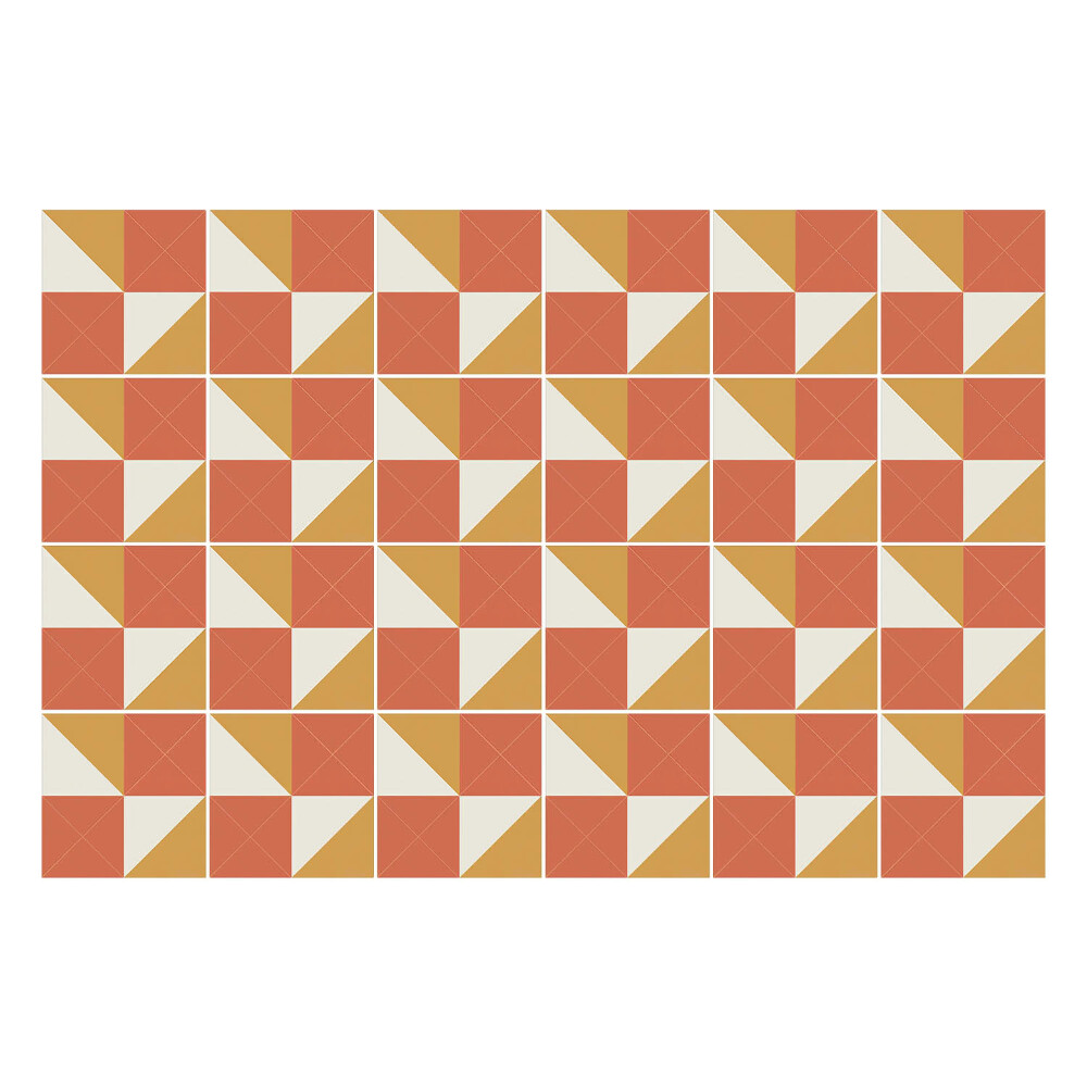 Csempe dekor matrica Háromszög geometria