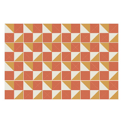 Csempe dekor matrica Háromszög geometria