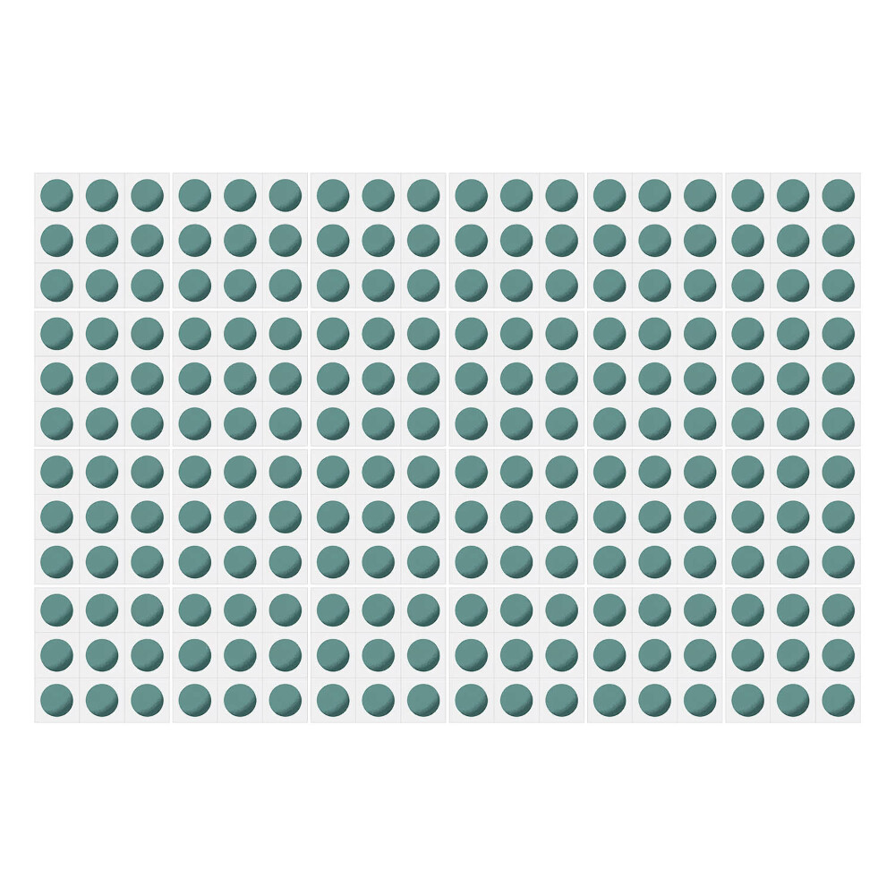 Konyha csempe matrica Egyenletesen elosztott körök