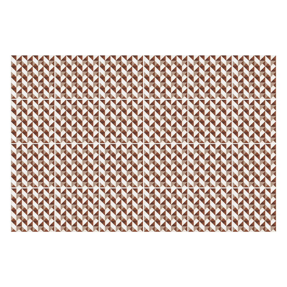 Csempe dekor matrica Háromszög geometria