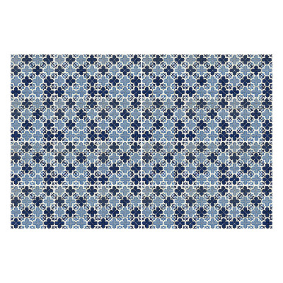 Konyha csempe matrica Virágmotívumok hálóban