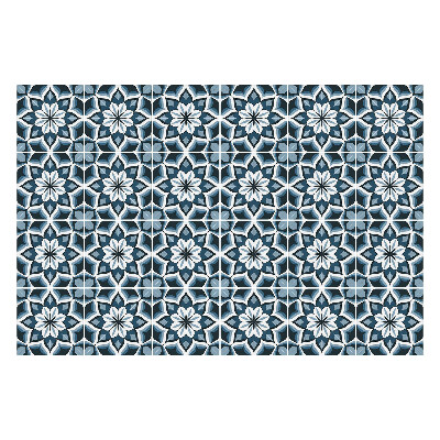 Csempe dekor matrica Virágmotívum hálóban