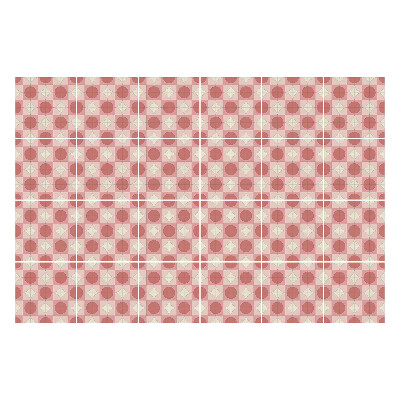 Fali csempe matrica Geometriai alakzatok rácsban