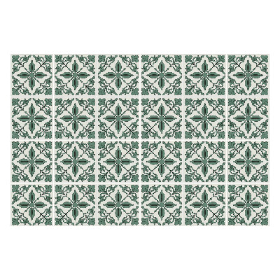 Fali csempe matrica Virágdíszek hálóban