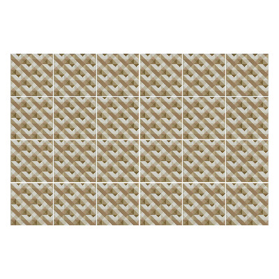 Csempe dekor matrica Geometriai háromszögek rácsban