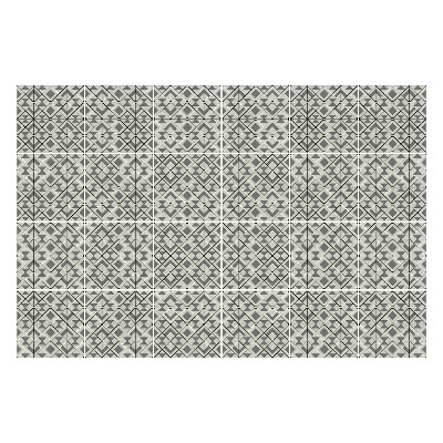 Konyha csempe matrica Geometriai rombuszok és négyzetek