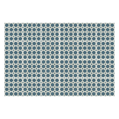 Fali csempe matrica Virágmotívumok hálóban