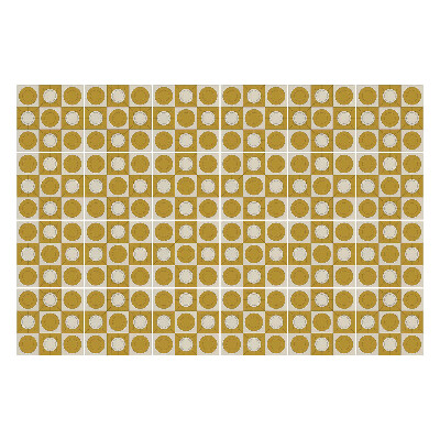 Fali csempe matrica Körök geometriája egy rácsban