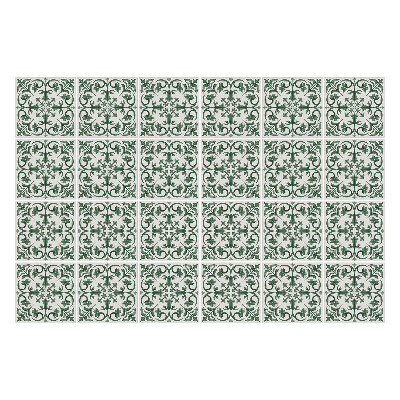 Fali csempe matrica Komplex növényi motívumok