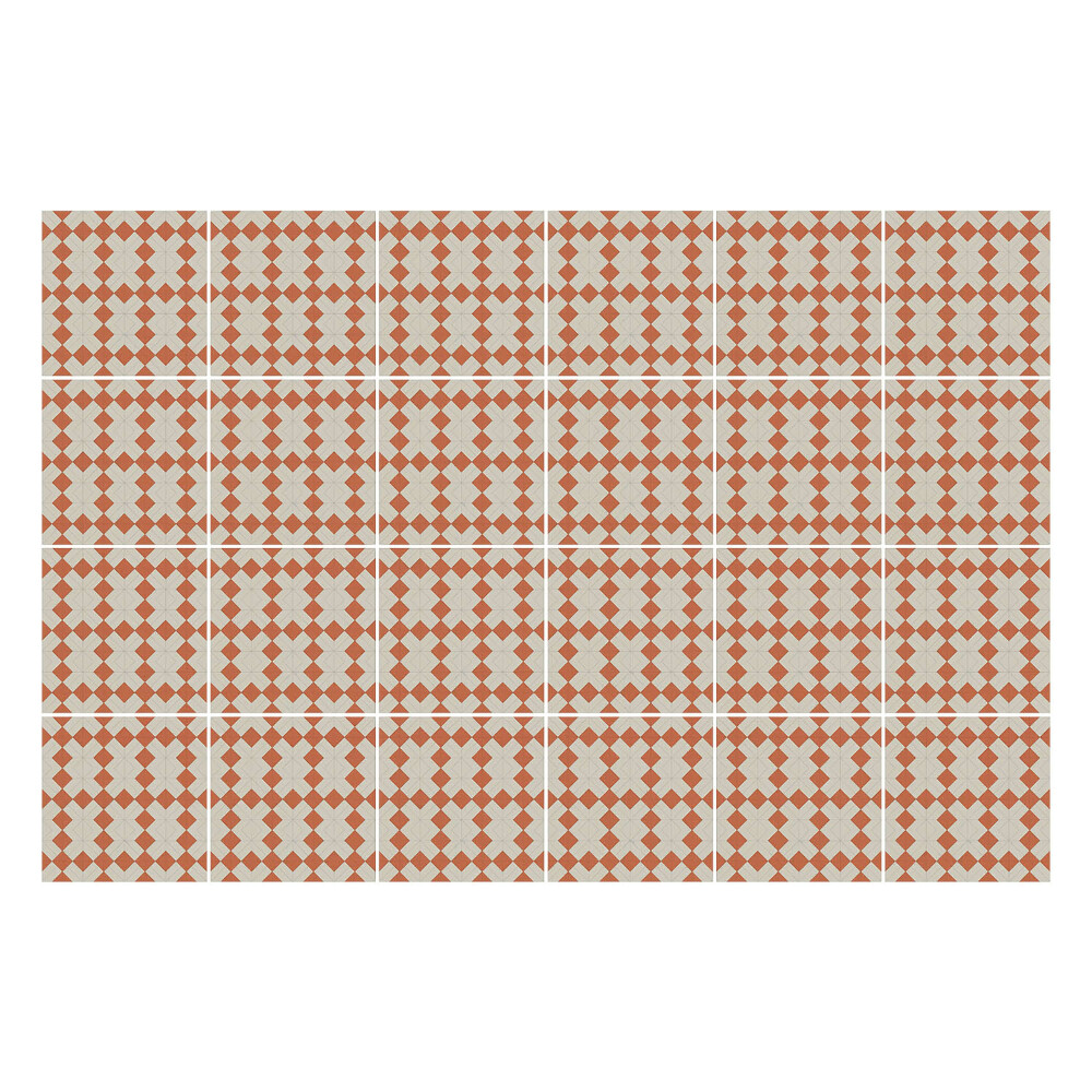 Csempe dekor matrica Geometriai rombuszok rácsban