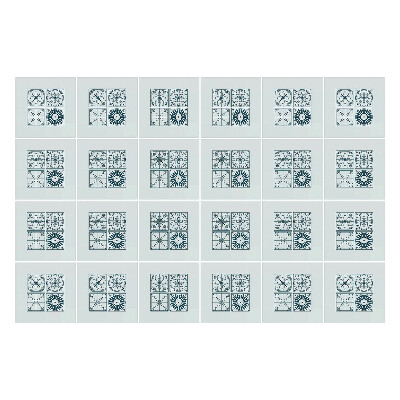 Fali csempe matrica Kis csempék