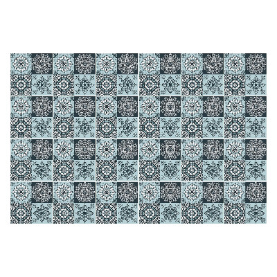 Konyha csempe matrica Virágdíszek