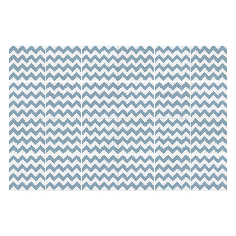 Csempe dekor matrica Vízszintes cikkcakk