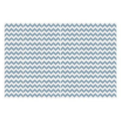 Csempe dekor matrica Vízszintes cikkcakk