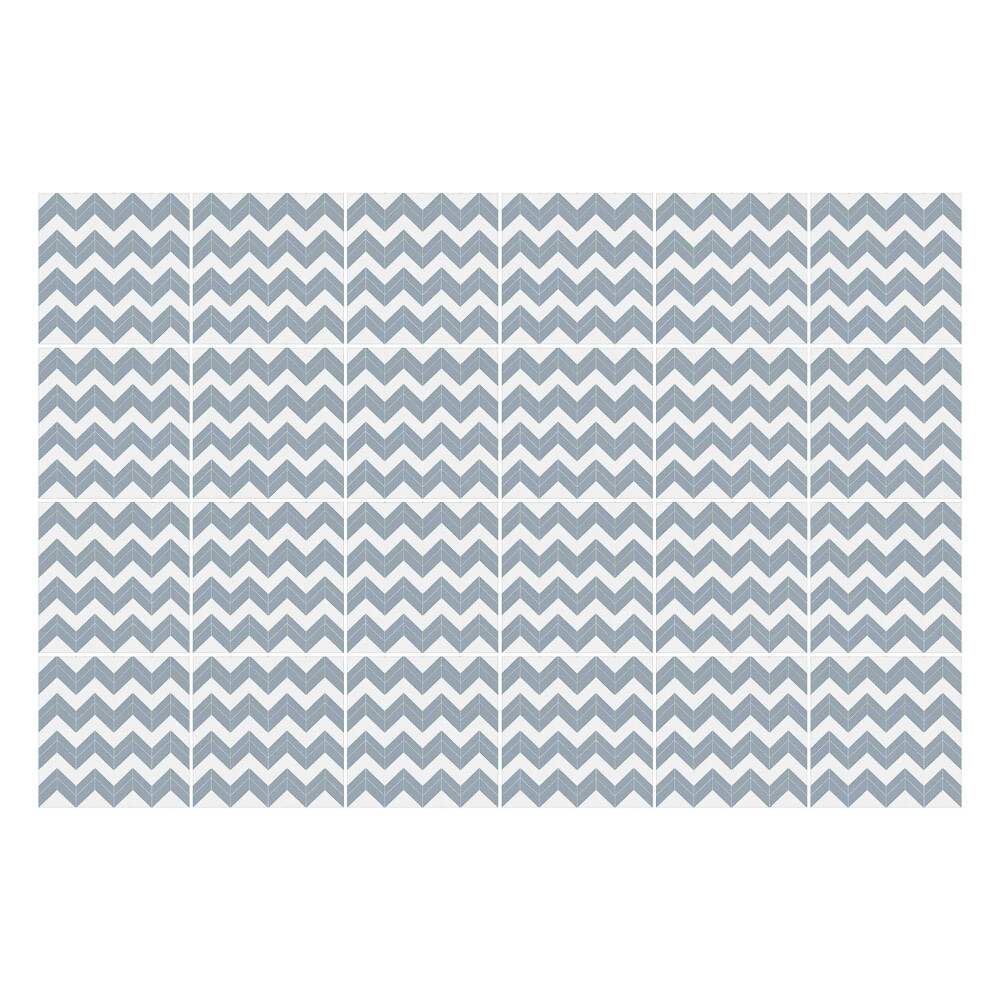 Fali csempe matrica Vízszintes cikkcakk