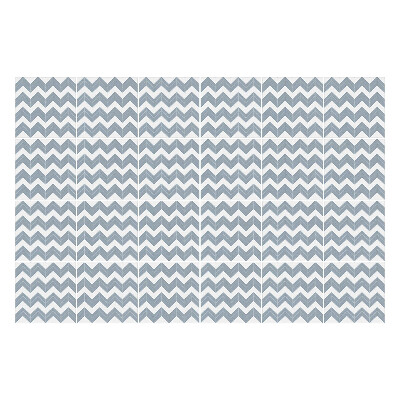 Fali csempe matrica Vízszintes cikkcakk