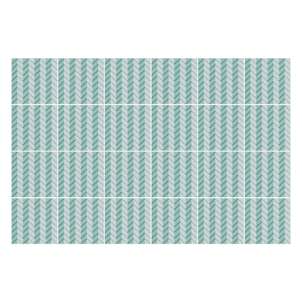 Konyha csempe matrica Cikcakk minta