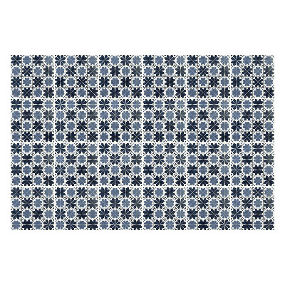 Konyha csempe matrica Apró virágok egy mozaikban