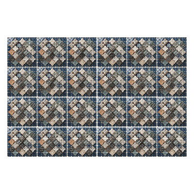 Csempe dekor matrica Középkori mozaik