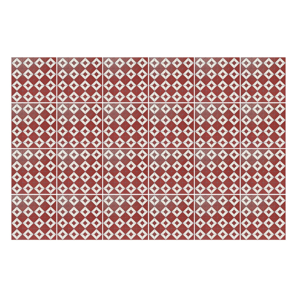 Konyha csempe matrica Geometrikus padlóminta