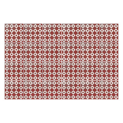 Konyha csempe matrica Geometrikus padlóminta