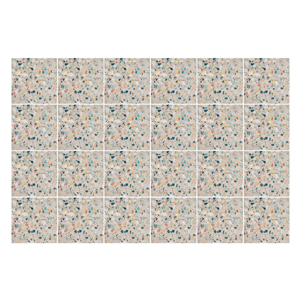 Csempe dekor matrica Zúzott kövek