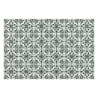 Konyha csempe matrica Virágminta