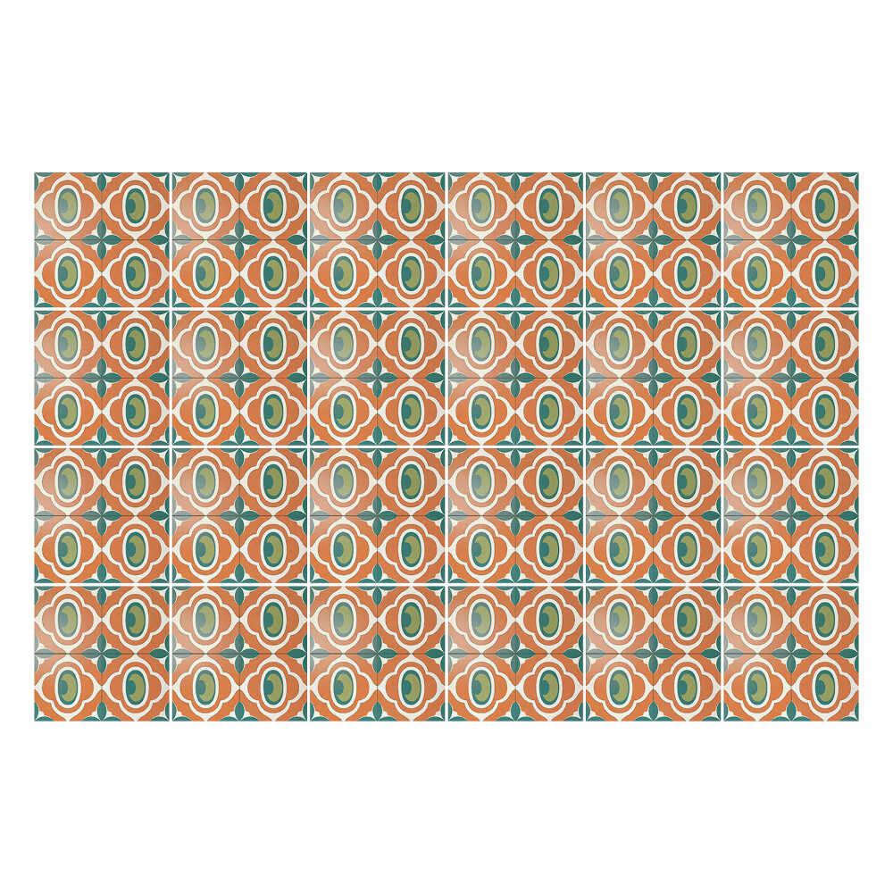 Csempe dekor matrica Marokkói retró csempék