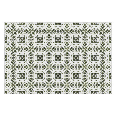 Fali csempe matrica Virág- és levélmotívum