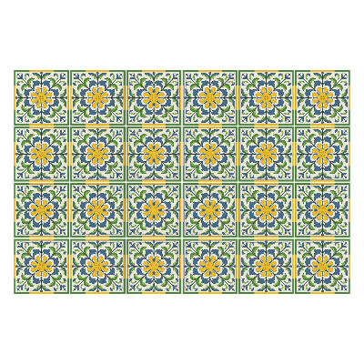 Csempe dekor matrica Egzotikus csempék