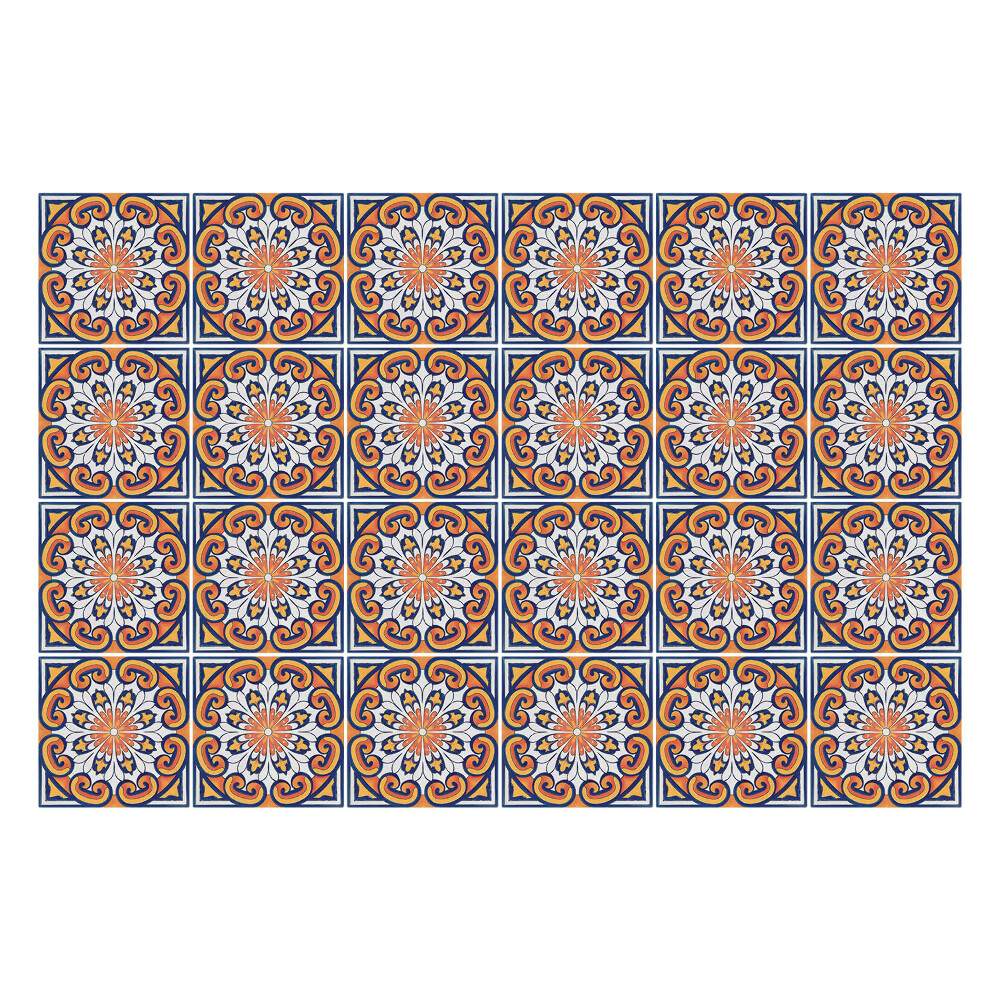 Csempe dekor matrica Organikus design