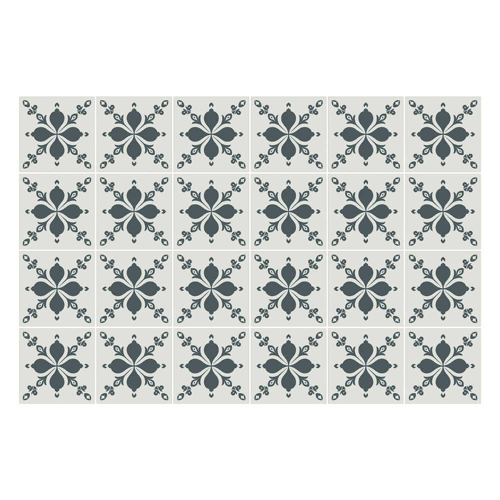 Csempe dekor matrica Egyszerű elrendezési motívumok