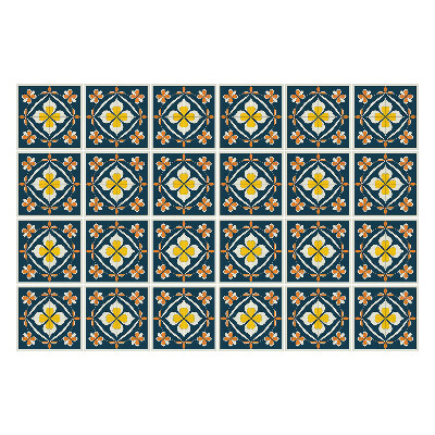 Csempe dekor matrica Kifejező csempék