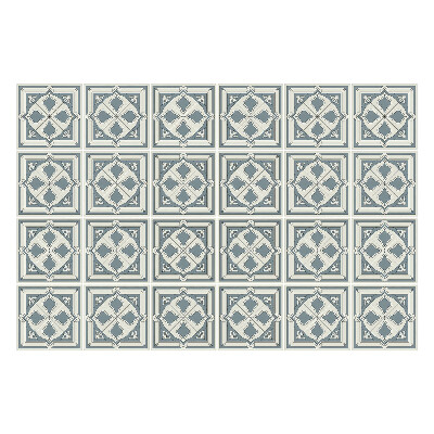 Csempe dekor matrica Geometriai díszek négyzetekben