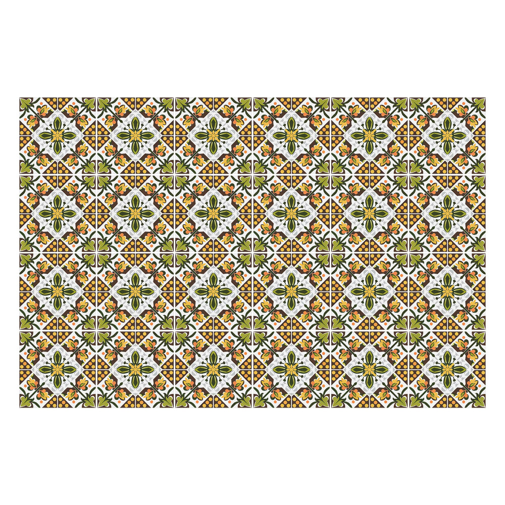 Fali csempe matrica Dekoratív díszek hálóban