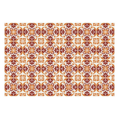 Fali csempe matrica Egy virágkötészet ihlette minta