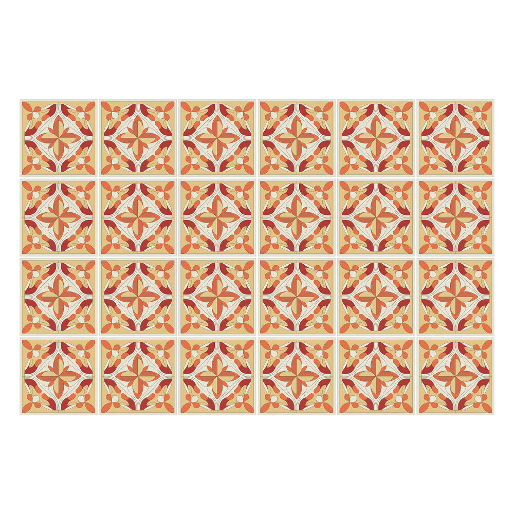 Konyha csempe matrica Szabályos minta