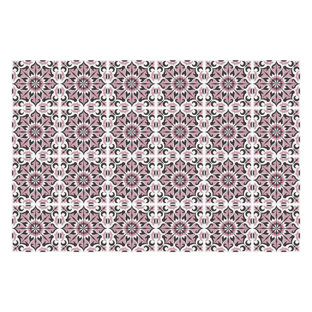 Fali csempe matrica Díszes csempék