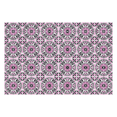 Csempe dekor matrica Pasztell csempe