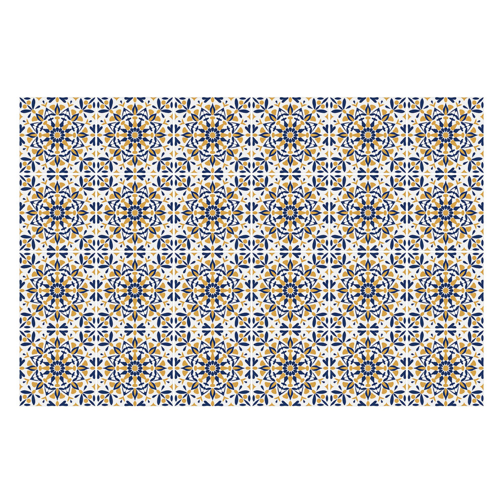 Fali csempe matrica Részletesen díszített csempék