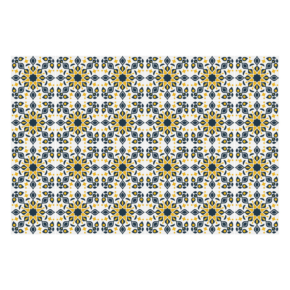 Konyha csempe matrica Növényi motívumok a kompozícióban